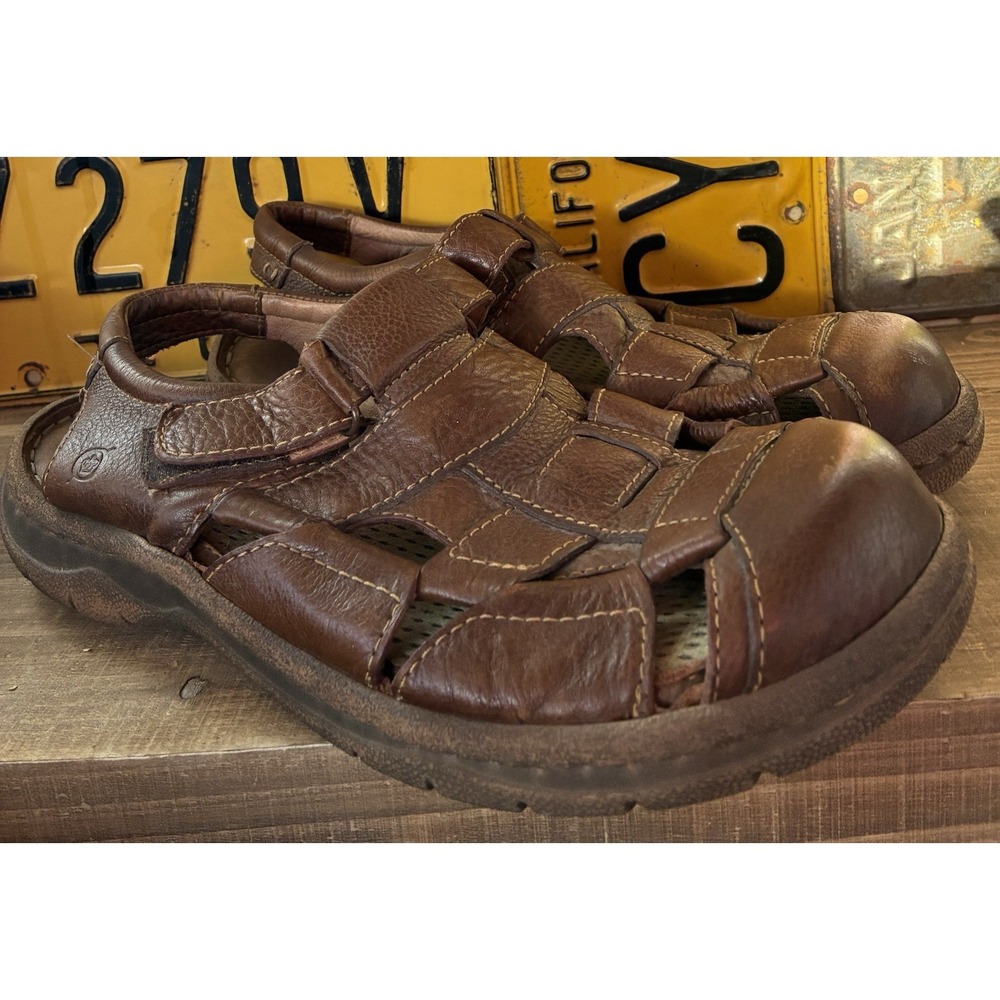 Børn Cabot Brown Fisherman Sandals Mens 11 Summer